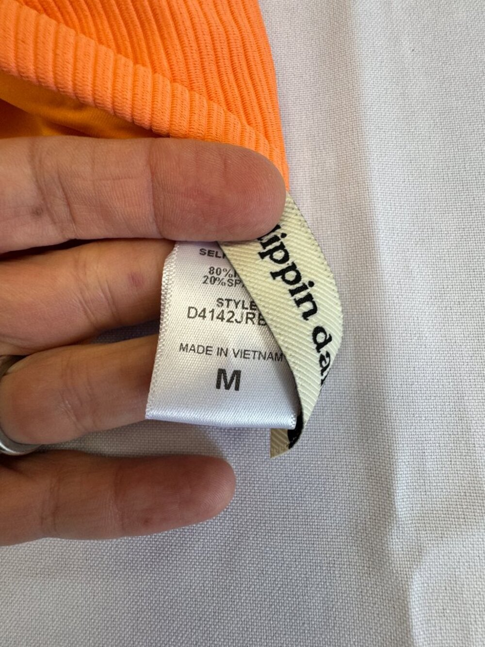 Dippin Daisys Bikini Orange Size M - Picture 8 of 8